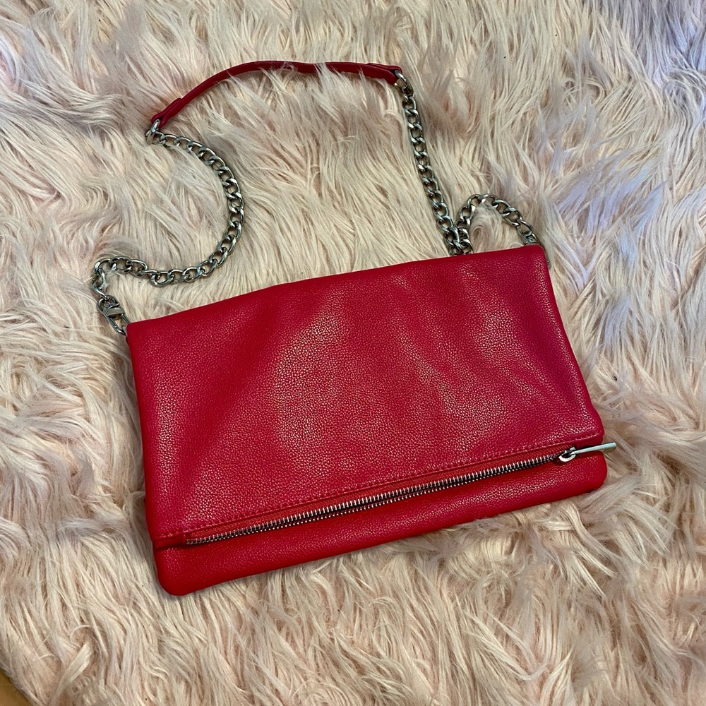 Hot Pink Express Shoulder Bag